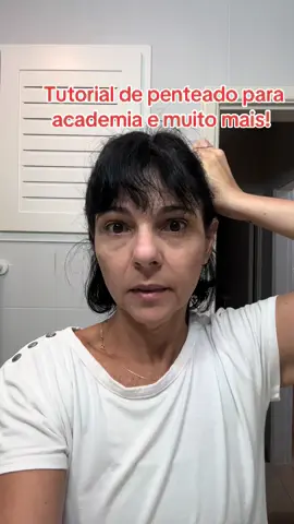 Tutoria de penteado para academia e muito mais!  #dica #tutorial #vaiprafy #fyp #fyppp 