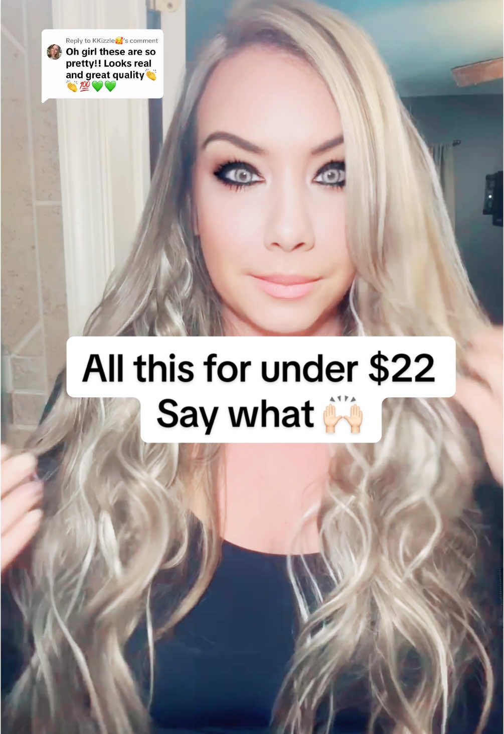 Replying to @KKizzle🥰 grab your hair#hairextensions #clipinhairextensions #clipins #clipinextensions #clipinhair #hairtok #reechohairextension #spotlightfinds #tiktokshopspringglowup #tiktokshoprestock #springtok #TTfest 