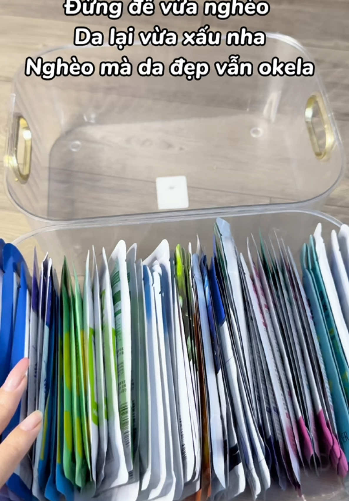 Nghèo nhưng da đẹp quá okela #lamdep #skincare #matna #xuhuong #tdung #noidiatrung #trending 