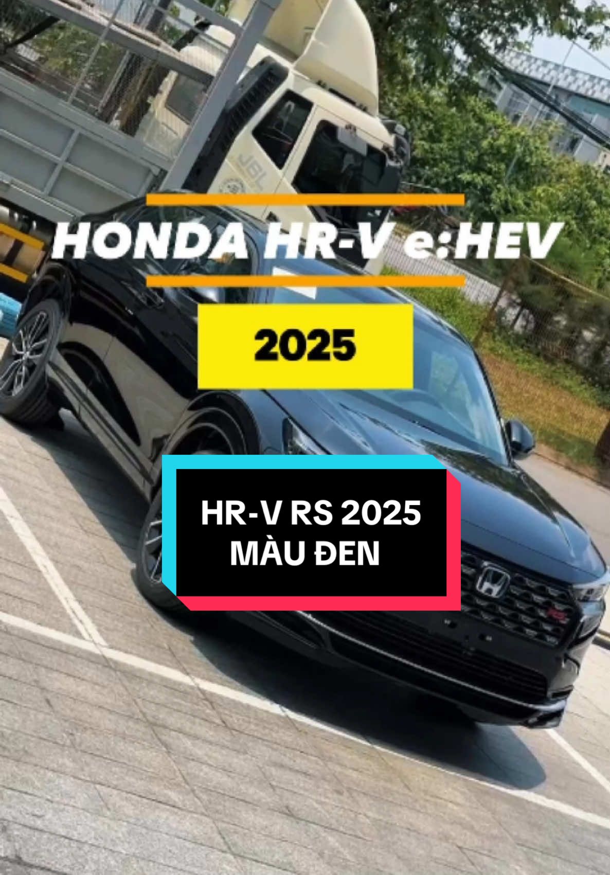 Honda HR-V RS e:HEV 2025 Màu đen. Bản Facelift mới nhất 2025. #honda #hondahrv2025 #hondahrvfacelift2025 #hrv #hondavietnam #phattranhonda 
