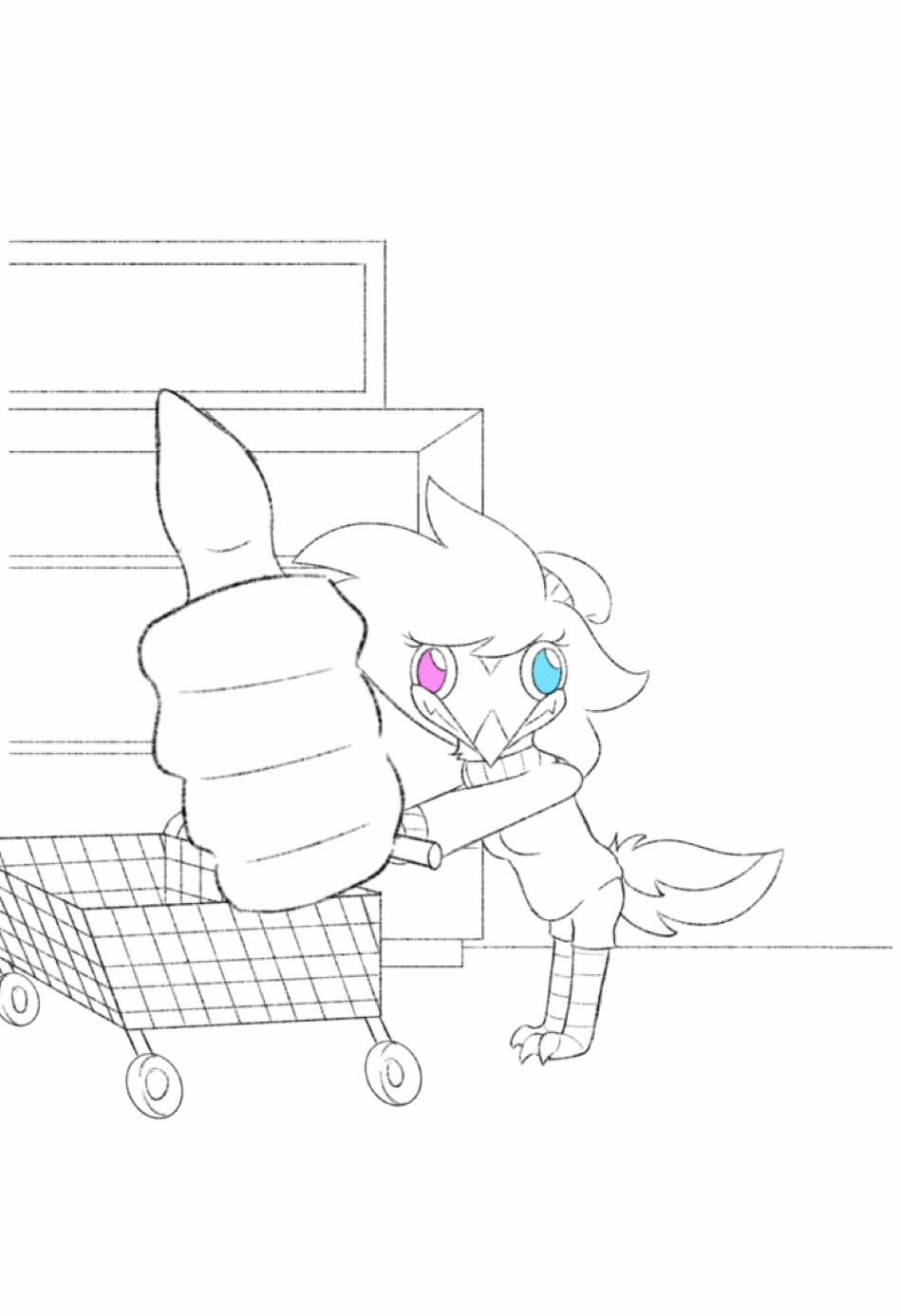 @🌙CMint😼 's yogurt purgatory #fypツ #fyp #art #animatic #animaticmeme #furry #foryou #noAI