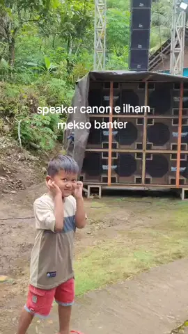 speaker canon di power badak 🗿 #ceksoundhoreg #tiktokfyp #soundhoregjawatimur #djceksound 