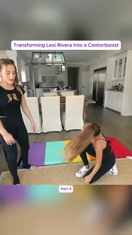 Part 4 Transforming Lexi Rivera into a Contortionist #viral #series #fyp #viralvideos #sofiedossi #foryouu #virraltiktok #Sofie #Dossi
