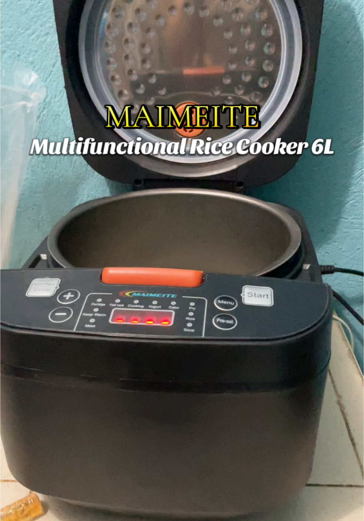 Electric Rice Cooker 6L😍 #ricecooker  #electricricecooker  #maimeite  #cooker  #multifunctional 