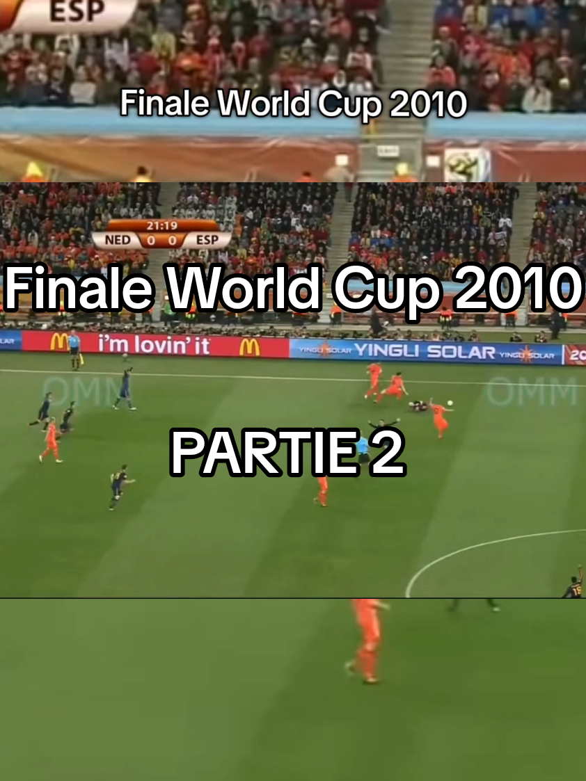 Espagne 1-0 Pays-Bas après la finale de la Coupe du monde 2010 grâce à un but d'Andrés Iniesta !! 🇪🇸⚽ #pourtoi #prt #foryou #fyp #worldcup #iniesta #spain #netherlands 
