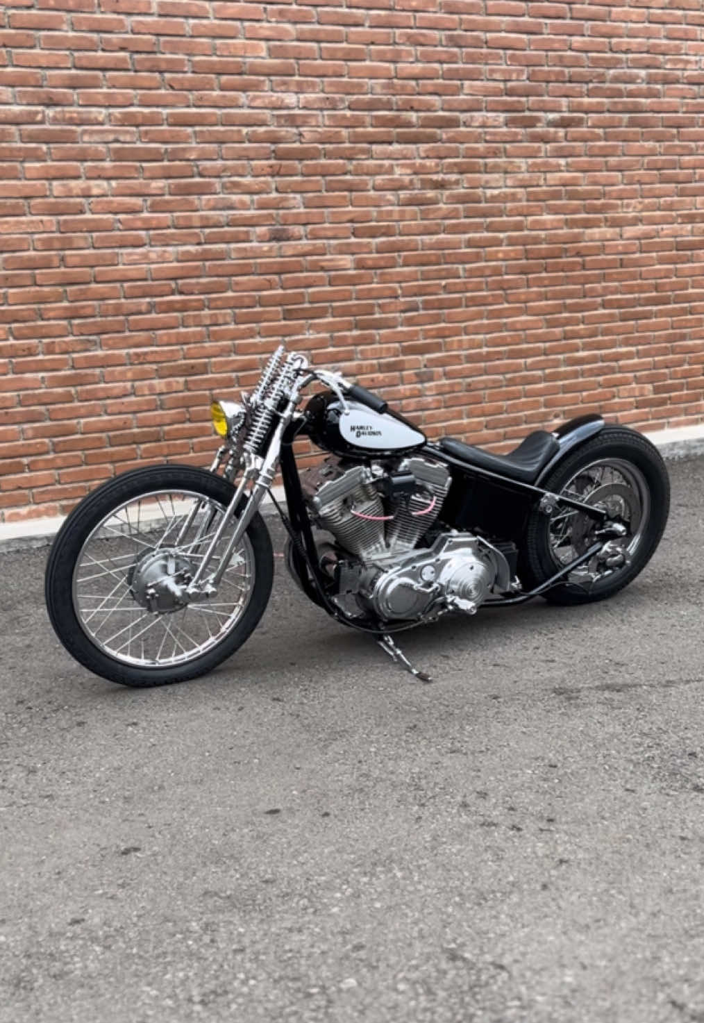 New skin unlocked 🔓 . . . #harleydavidson #sportster1200 #ftw #chopper #motorcustom #bulldogchopper 