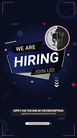🚨RECRUITING -Training Facilitator- Western Cape📢 Apply via link in Bio #WeAreHiring #TSUTrainingSolutions