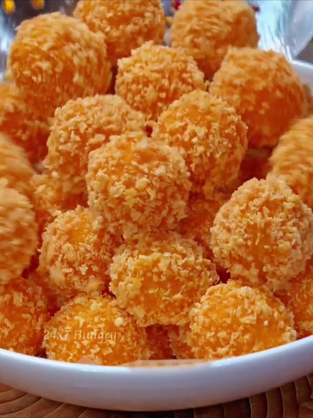 Golden Potato Balls #Recipe #foodies #trendingfood #recipes #fyp #cooking #food #potato 