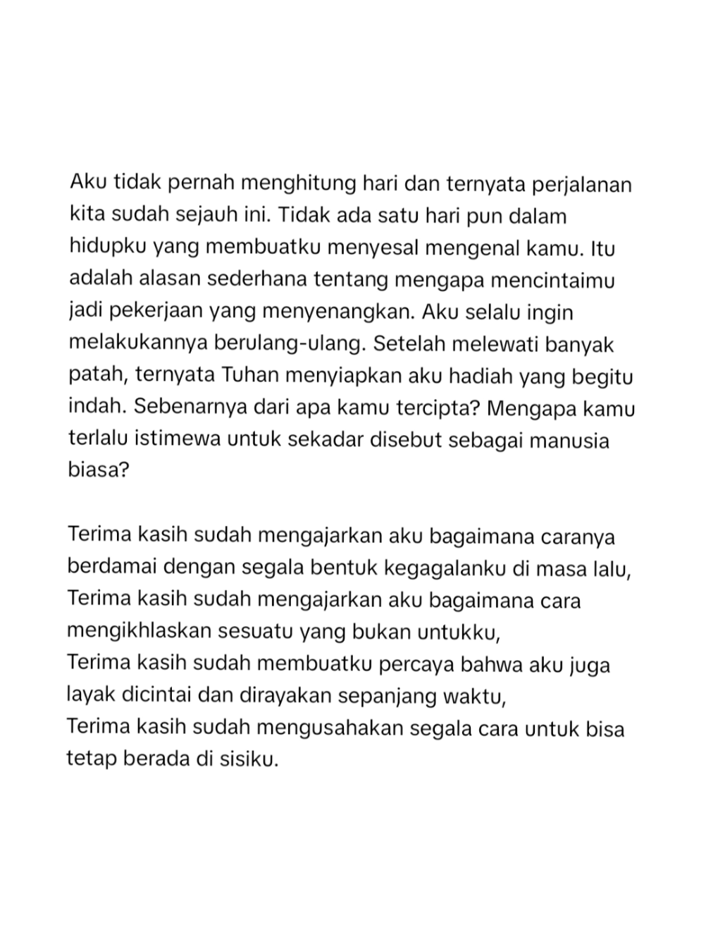 terimakasih sudah mau singgah dan bertahan dalam hidupku yaa🫶🏻 #fyp #foryou #raimlaode #lesungpipi #komang #terimakasih #dirayakan #cinta #Love #Relationship #quotes #katakata #foryoupage #xyzbca #viral #happy #bahagia 