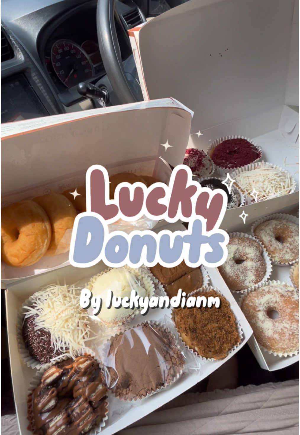 Yukk langganan di luck donuts by @luckyandianm di ciceri kota Serang jl.kh abdul fatah hasal ciceri (depan the best loundry, sebelah indomaret Dr.Linda) Buka setiap harii dari jam 10 pagi-9 malam#kuliner #rekomendasi #donat #luckydonuts #jajananviral 