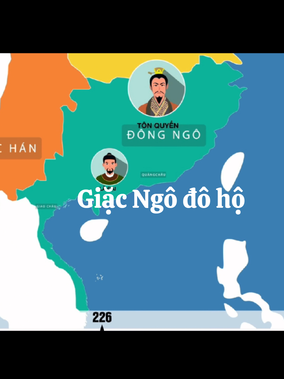 Sau khi thái thú Giao Chỉ Sỹ Nhiếp mất, nước ta lại rơi vào sự đô hộ hà khắc của quân Đông Ngô Tôn Quyền #lichsu #lichsuvietnam #vietnamsangngoi #vietnam #synhiep #tamquocdiennghia #tonquyen #vietnamhistory 