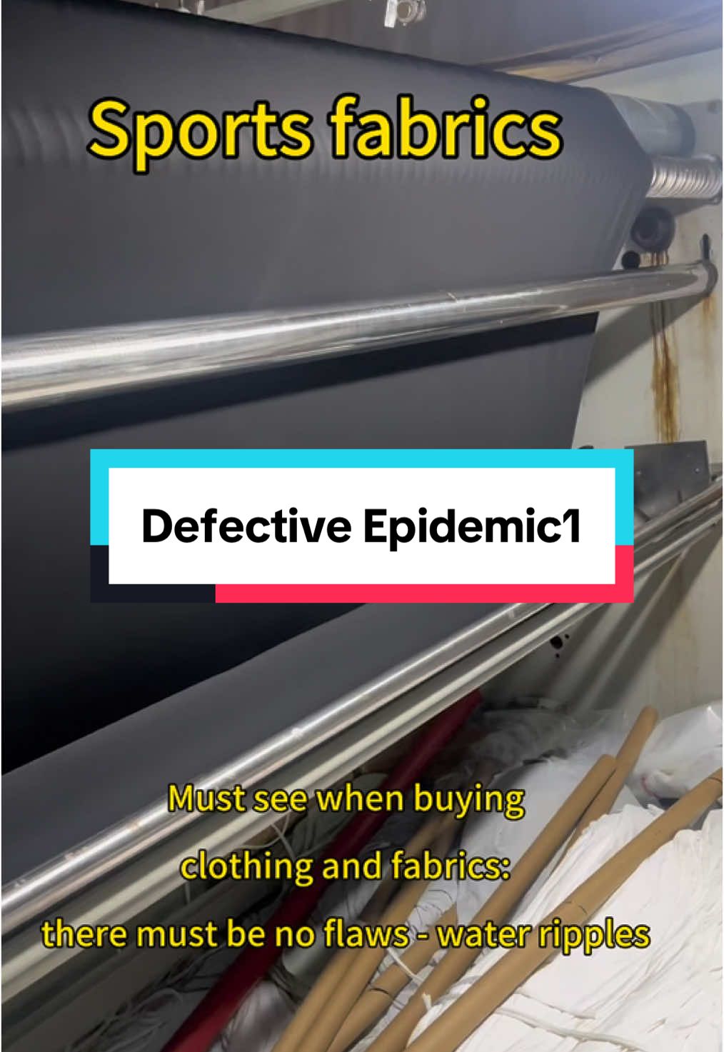 One of the common defects of high-elastic sports fabrics, how to deal with it?#wear #training #lycral #playball #cool #cloth #yoga #Running #fabric 