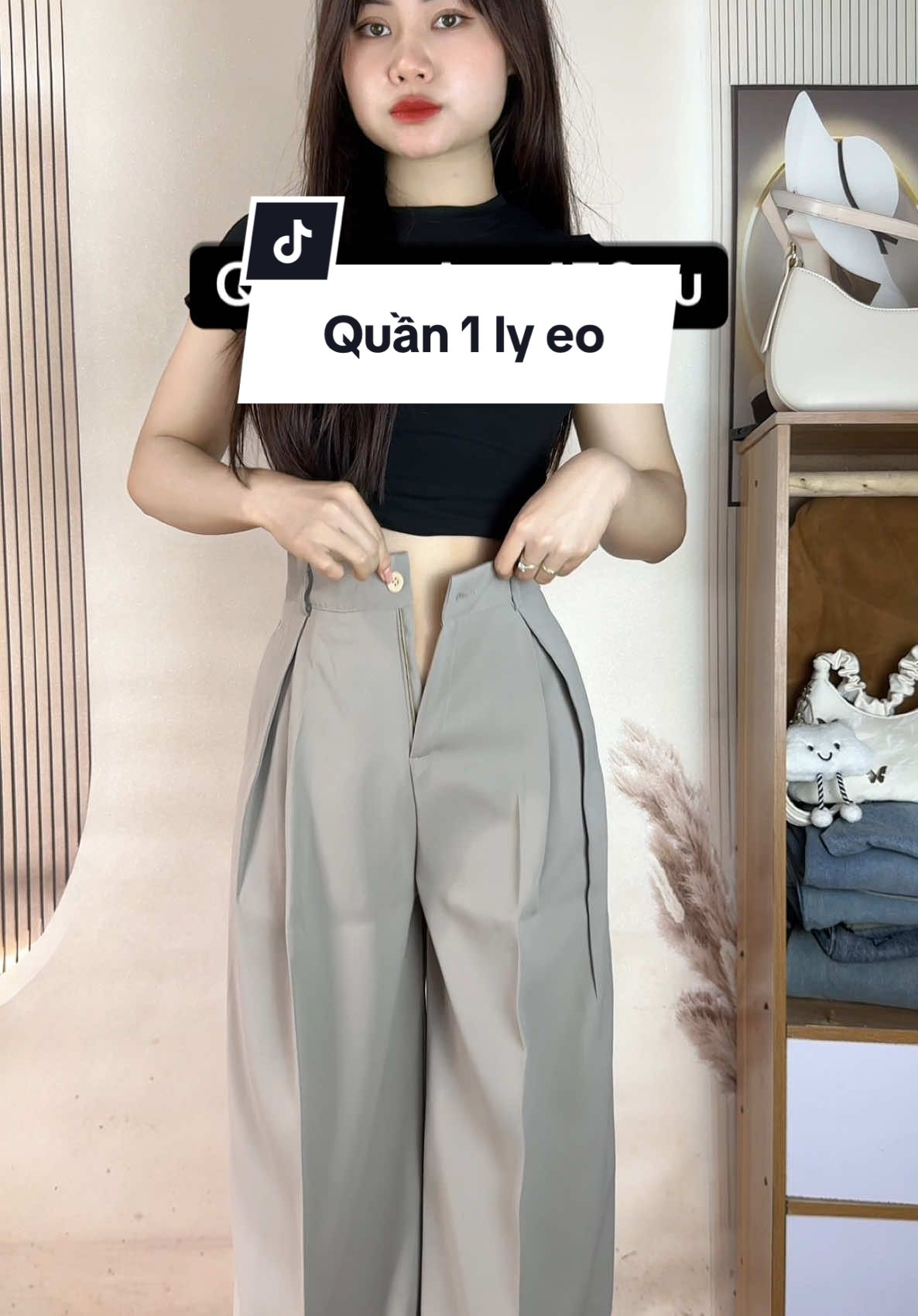 Màu đẹp lên dáng suông xinh #changriviu00 #thoitrangnu #quanvaiongsuong #quanongsuongnu #quanvaiongrong #quanvai 