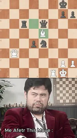 oh no mmy bishop !! #chess #chessgame #chesspuzzle #chessedit #explore #fyp #viral_video #tranding #chesscom #hikarunakamura