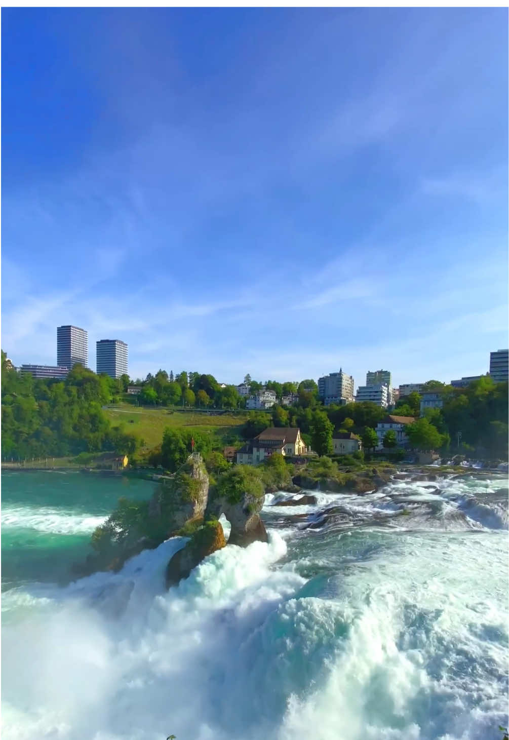 📍 Rheinfall, Switzerland 🇨🇭 Follow for daily Swiss Content 🇨🇭  Want to know the exact location of this spot? 🗺️ Check the link in my bio! 🇨🇭🫶 📌 Save this for your (next) trip to Switzerland 🇨🇭  🎥 by: @swisswoow  #switzerland #mountains #schweiz #swissalps #myswitzerland #nature #inlovewithswitzerland #swiss #alps #wanderlust #visitswitzerland #travel #suisse #landscape #naturephotography #blickheimat #lake #switzerlandpictures #swissmountains #switzerlandwonderland #switzerland_vacations #schaffhausen #wasser #wasserfall #waterfall #rhein #rheinfall