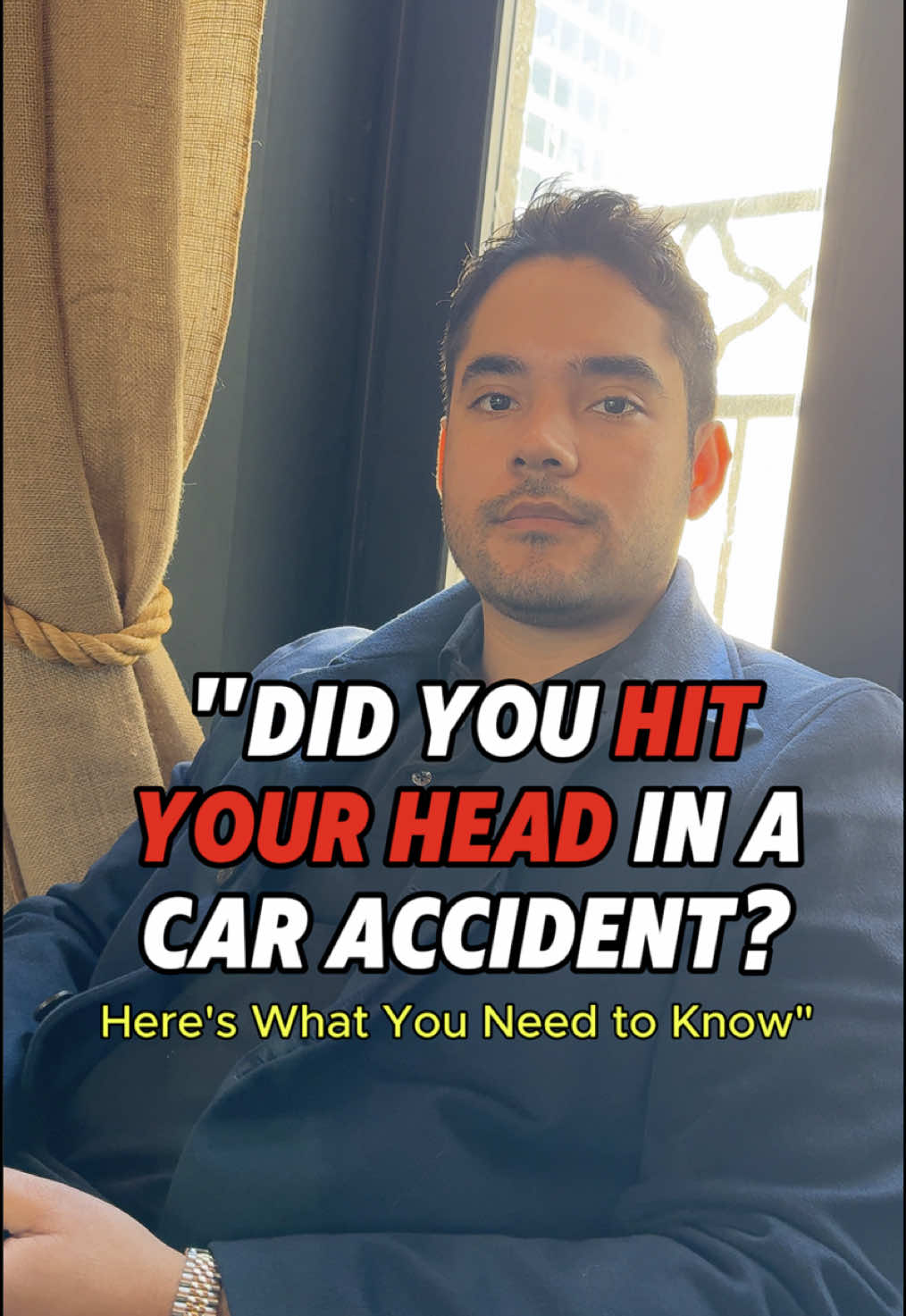 Head injuries due to a traumatic event, also known as TBI, are serious and should be included as part of your accident lawsuit! Contact me TODAY to discuss your case! 🚨🧠 #nyclawyer #abogado #personalinjury #accidentlawyer 