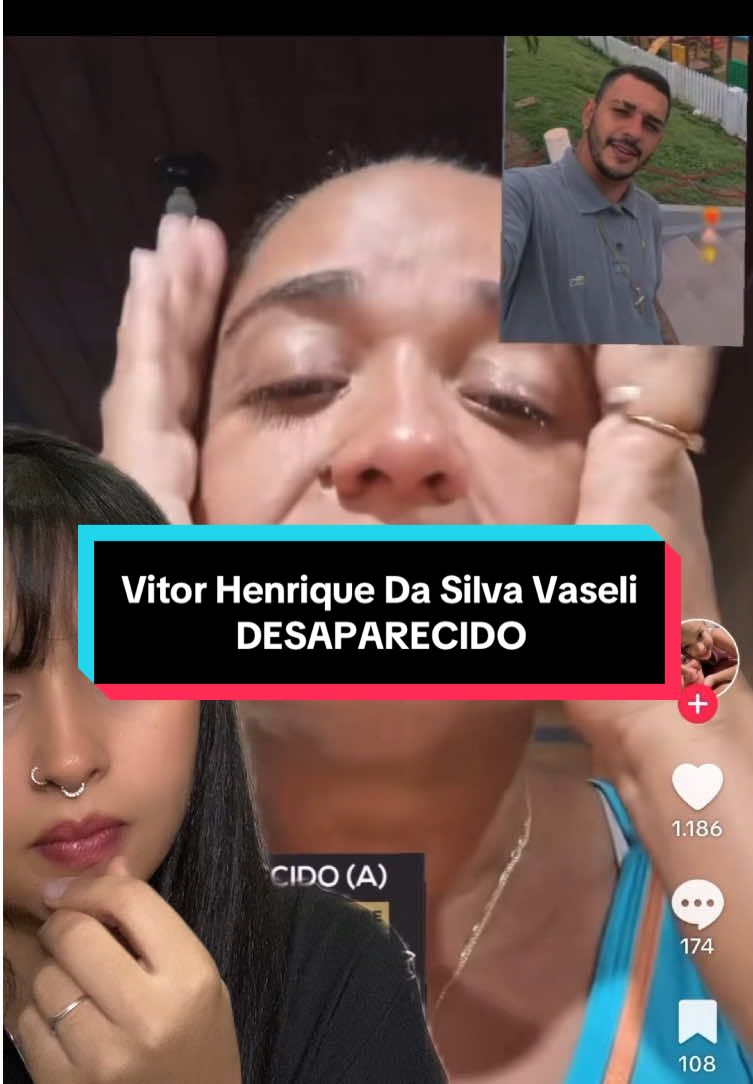 🚨Desaparecido! Vitor Henrique da Silva Vaseli. desaparecido desde 19/11/2024, após ter saído de Aripuanã e ficado em uma casa de apoio em Cuiabá para fazer uma cirurgia na mão esquerda devido a um acidente de moto.  Foi visto pela última vez entrando em um carro preto e desapareceu.  Qualquer informação entre em contato com @Fernanda Carolina da Silva 