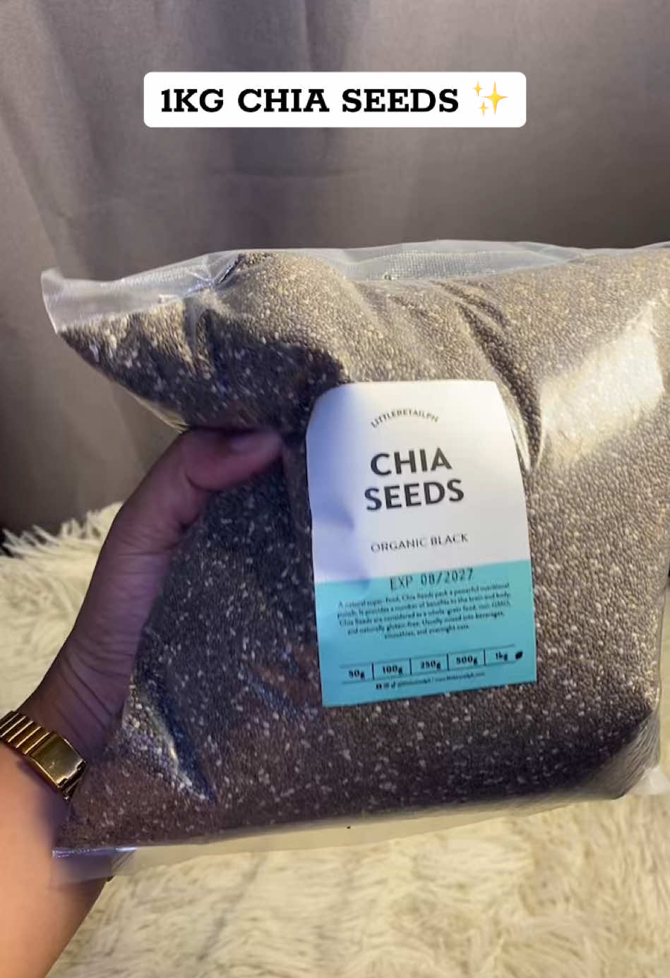 Drink chia seeds para healthy ✨. #fyp #chiaseeds #drinkchiaseeds #healthyfood #healthy #lowcarb 
