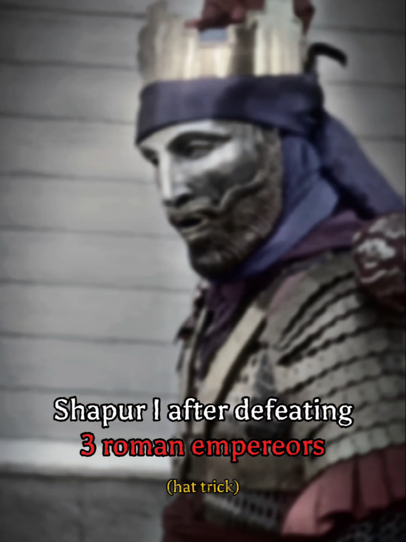 Shāpūr Hat Trick  . . #meme #memetemplate #sassanids #persianempire #persia #persian #iran #funny #fyp #reels #fypシ #reelsinstagram #rome #historymemes #historical #history #laugh #funnymemes #armour #underarmour #roma #ancient #dance #ancienthistory  #achaemenid #shahnameh #romanempire #ancientrome #mrbeast #ancienthistory