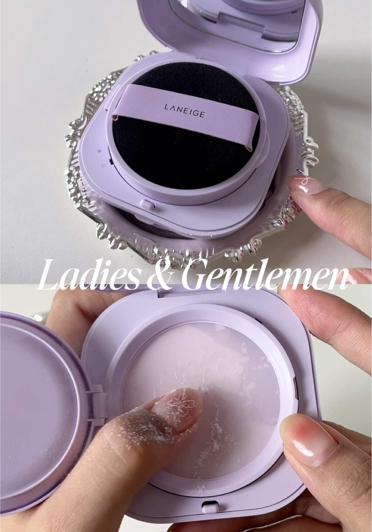 Ladies & Gentlemen I present to u 💜 Sản phẩm phấn phủ iu thích của tui #laneigepowder 🦄💟💎 #laneige #laneigevn #reviewlamdep #makeup #kbeaurty #songkran2025 