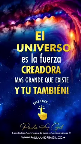 Te reconoces como la fuente más creadora de todo en tu vida? Como seria si lo fueras y lo eligieras?  #paulaandreagilcuantica #transformaturealidad #lafuenteerestu 
