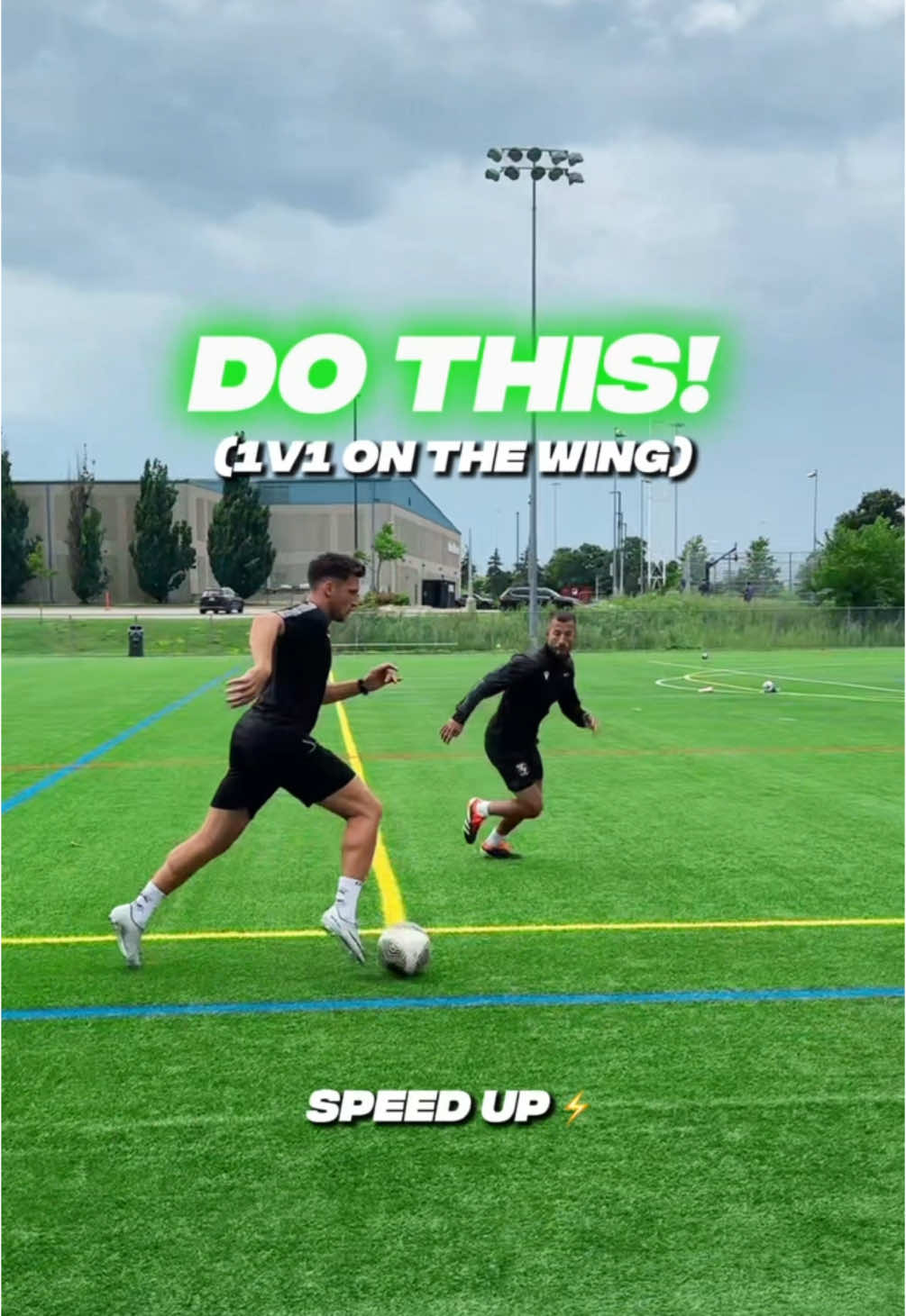 Tag Your Victim 🏷️ 🏷️ 🏷️  1v1 On The Wing TIPS👇🏻 ⭐️ Speed Kills, Only When Used Correctly  ⭐️ Simple Moves, More Effective ⭐️ Change The Speed, The Feints, The Ball Movement  What Else Is Missing ⭐️❓ #MaximizeYourPotential @CompleteStrikerTraining _____________________________ #completestrikertraining #winger #speed #technique #Soccer #futbol #soccertraining #bellingham #soccershootingdrills #striker #tutorial #baller #nike #nikesoccer #coach #coaching #433 #training #beavisionary #footballer #goals #goal #topbins #viral