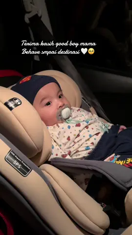 Selamat sampai destinasi dengan aman. Alhamdulillah 🤲🏻 #carseat #carseatbaby #babycarseat #safetybaby #baby #babylove #isofixcarseat 