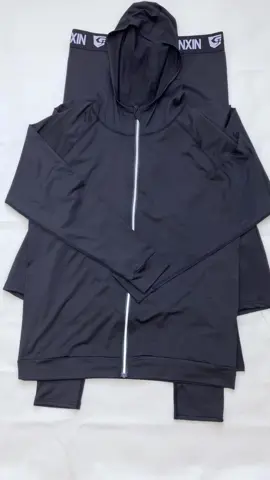 I love this four-piece sports suit so much. #tshirt #tee #gymclothing #gymrunning #sportwear #spotlight #gymwear #gym #sports #sportshorts #outfits #sporty #hooded #shortsleeve #shorts #tracksuit #zipper #legging #casual #sportswear #menswear #tiktokshoploveatfirstfind #spotlightfinds #tiktokmademebuyit #ValentinesDay