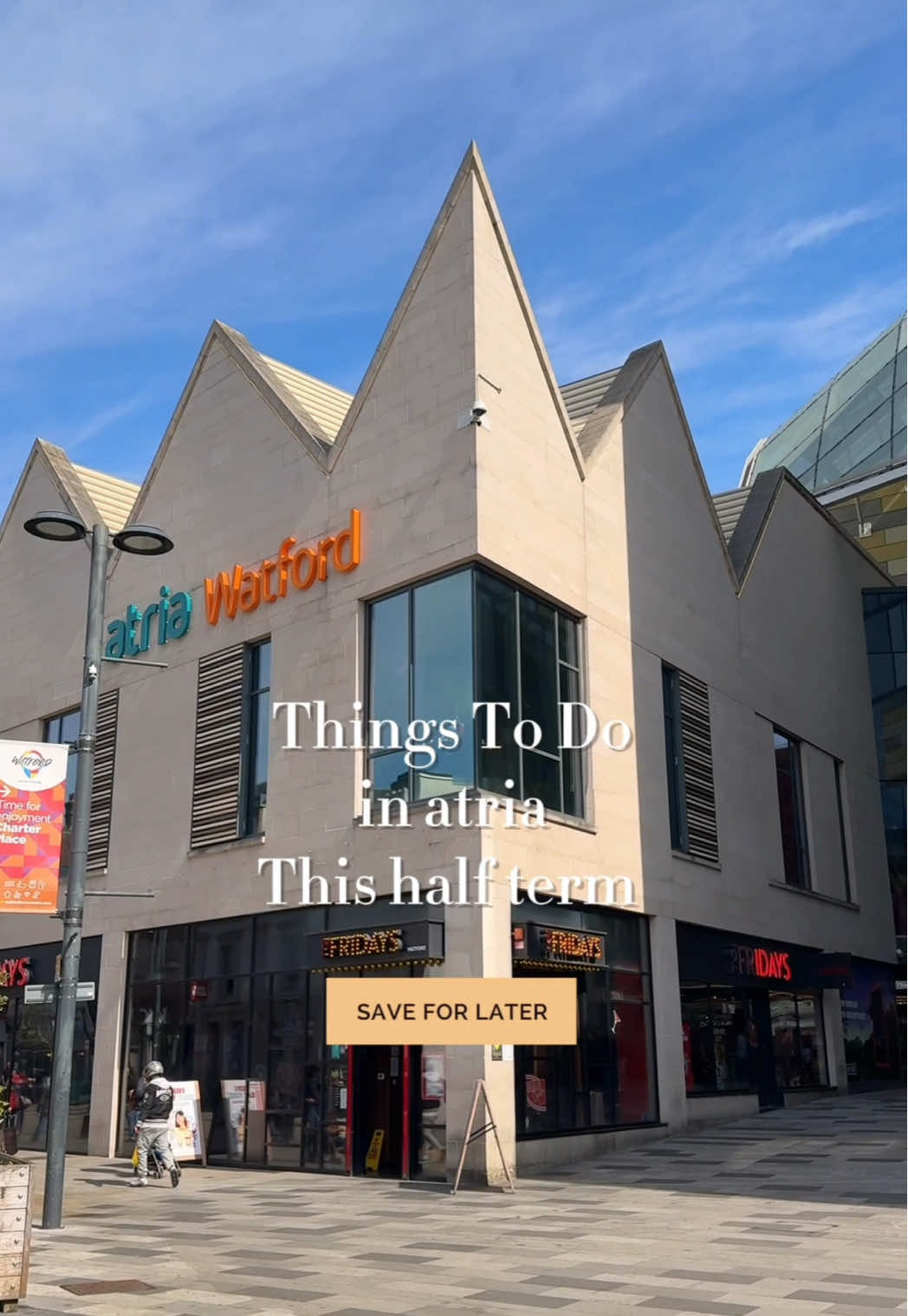 The 2-week holiday has landed, and if you’re wondering what to do – we’ve got a few ideas… Here’s your go-to list for a fun day out at Atria Watford: 1️⃣ FREE Easter craft workshops – Running Mon 7th to Fri 11th April, 11am–4pm at Charter Place. Get creative, get messy (in a good way), and it won’t cost you a thing. 2️⃣ @FlipOutWatford – Trampolines, soft play, ninja courses… basically, pure energy. Ideal for letting loose. 3️⃣ @Cineworld Cinemas – Latest films, big screens, good vibes. What’s not to love? 4️⃣ @Lena Lu – Sweet treats that hit the spot. Because a little sugar never hurt anyone (especially after a bit of retail therapy). 5️⃣ Easter shopping – From chocolate eggs to new season fits, now’s the time to grab your faves before they’re gone. @Hotel Chocolat  6️⃣ Food, food, food – So many spots to grab a bite, whether you're after something quick or a full sit-down meal. @Las Iguanas Watford, @jamaicablue and @Tortilla  Heading out with friends, family, or just fancy a solo wander – 📍Pop in, hang out, and make a day of it! #atriawatford #funthingstodo #thingstodoinwatford #thingstodo #activities 