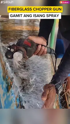 FIBERGLASS CHOPPER GUN GAMIT ANG ISANG SPRAY #tagalogfacts #facts #SirJun #factsyoudidntknow 