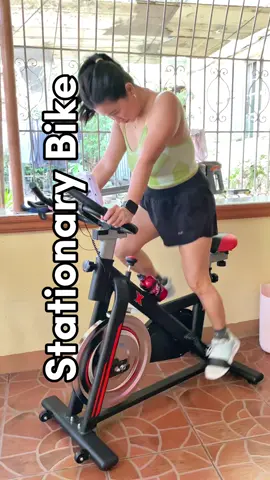 Stationary Bike or Spin bike to exercise at home | #exercise #workoutmotivation #spinbike #stationarybike 