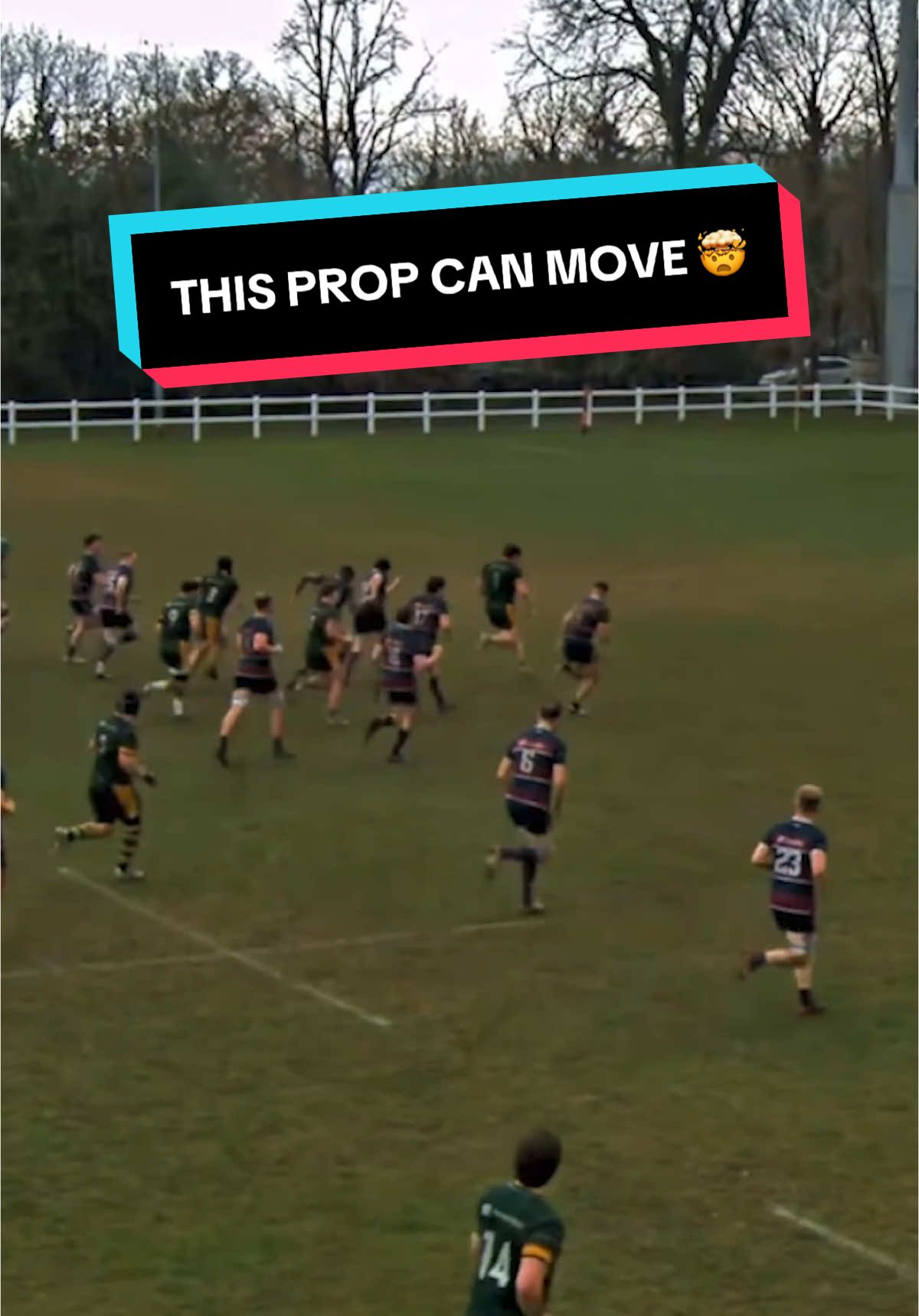 Prop on the run 🫣 #englandrugby #rugby #grassrootsrugby 
