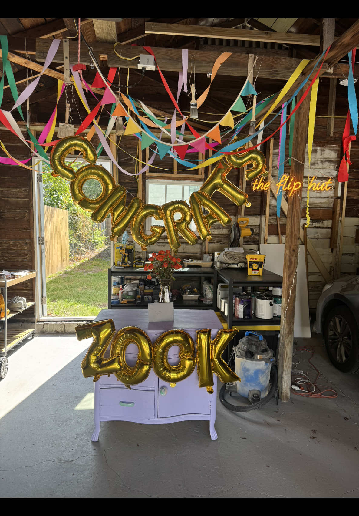what a special suprise - I am truly so grateful for every single one of you and can’t wait to grow the flip hut family even more 🥹 yes the “2” is a “z” but we are rockin’ with zook 🙂‍↕️ thank you for everything @Parker Taylor 🧡 #furnitureflip #DIY #furnituremakeover #fyp 