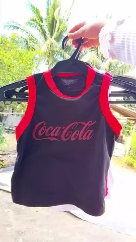 Buy 1 get 2 coca cola tops✨ang comfy nito suotin 🥰  #top #croptop #racertop #cotton  #topsforwomen 