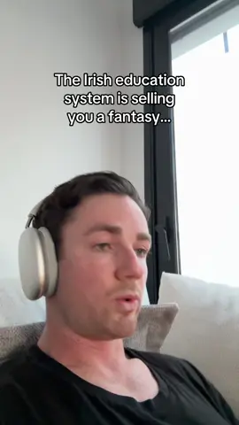 Do you think the Irish education system is selling you a fantasy?  #moneymindset #irelandtiktok 