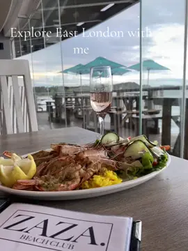 Explore East London with me. . . #eastlondon #zazabeachclub #views #beach #emonti #eastlondonrestaurants #newcity #easterncape #easterncapetiktok #zazabeach #newtotown @Zaza Beach Club 