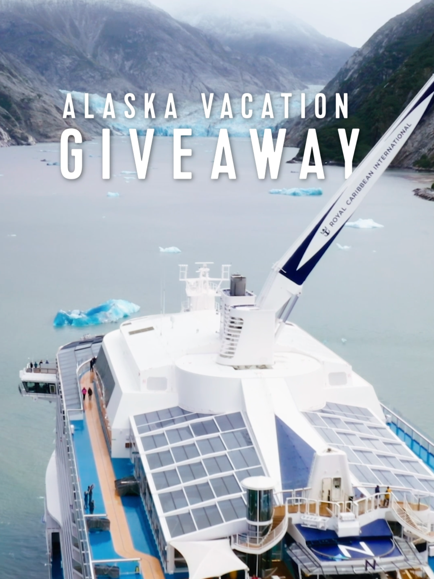 Once-in-a-lifetime starts today ❄️ Head to our IG to enter for a chance to win a 7-night Alaska cruise 🏃‍♀️