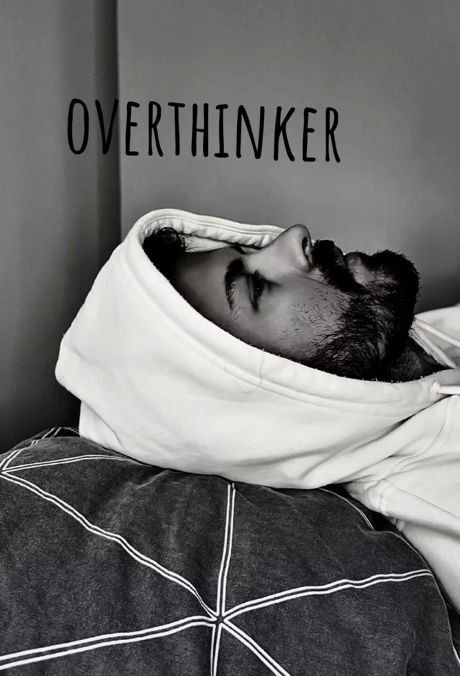 Juste quelqu'un qui pense trop... #motivation #quotes #citation #lepetitpantin #overthinking 