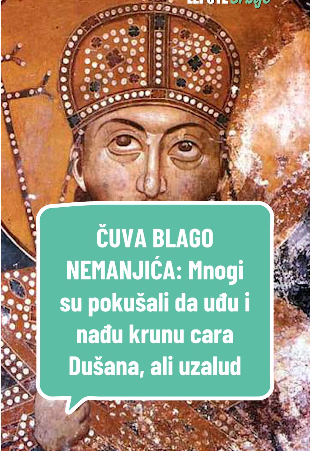 ČUVA BLAGO NEMANJIĆA: Mnogi su pokušali da uđu i nađu krunu cara Dušana, ali uzalud  #lepotesrbije #srbija #cardusan #kruna #nemanjici #fyp #foryou #foryoupage 