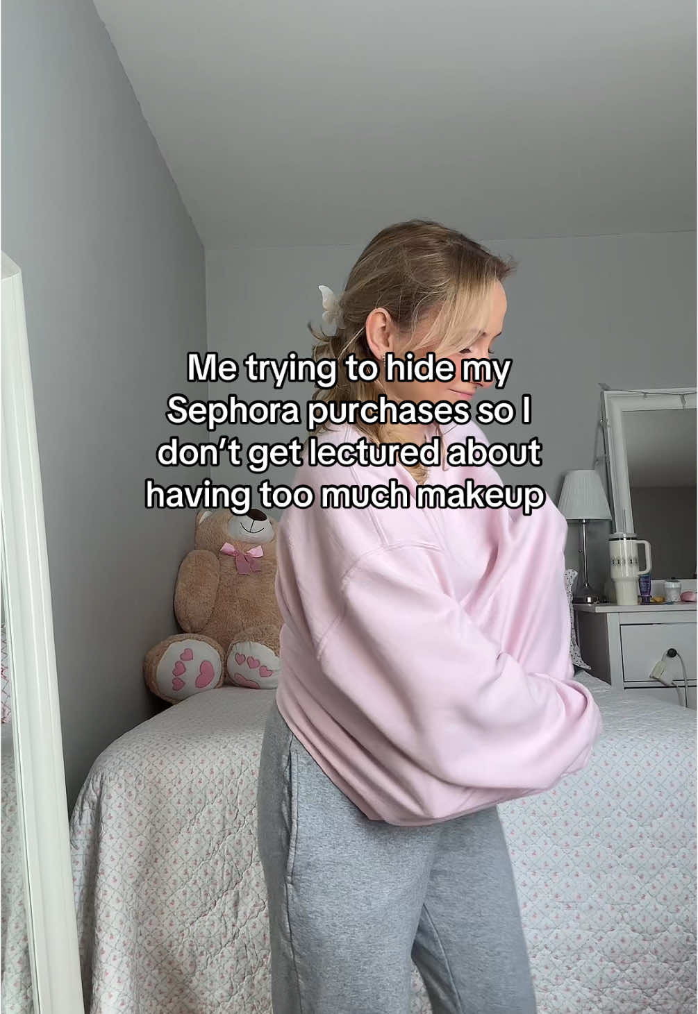 You can never have enough makeup💅💋💖 @sephora #makeup #makeuptok #relatable #sephora #sephorasale #glowymakeup #thegirlsthatgetitgetit #viral #trendy 