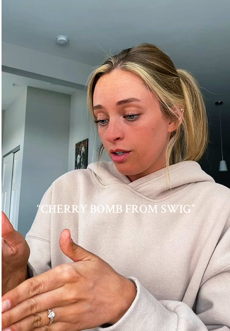 If you can’t tell, I am OBSESSED w/ @Swig  #sodashop #swig #cherrybomb #relatable #funny #influencer 