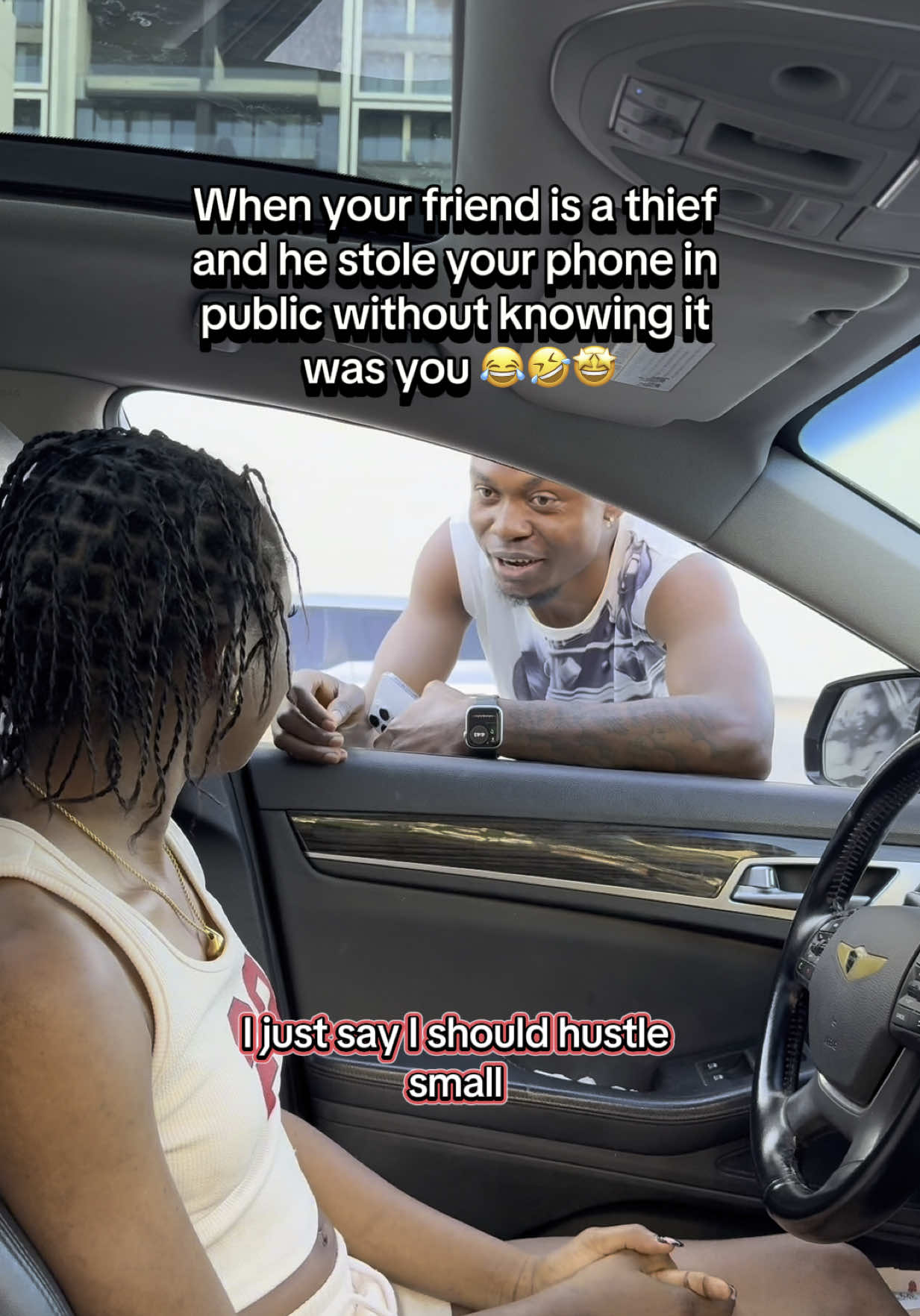 Even in the dark, she recognize me😂 @Dabira #nigeritiktok #fyp #viralvideos #tiktokviews #dubai 