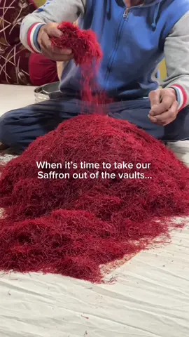 Did you know that our saffron is so precious that it's stored in vaults? We source the highest grade of long-strand saffron handpicked at the foothills of the Himalayas. Our saffron is specifically selected for its high concentration of bioactive compounds to ensure it is suitable for skincare. Between the value and the highest quality, the saffron must be stored in vaults for safekeeping!