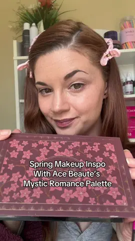 Spring Eyemakeup Inspo with @Ace Beauté Cosmetics Mystic Romance Palette 🌺🪷 #eyemakeup #springmakeup #makeuptutorial #eyeshadowtutorial #grwmmakeup #everydaymakeup #eyemakeuplook #acebeaute #mysticromancepalette 