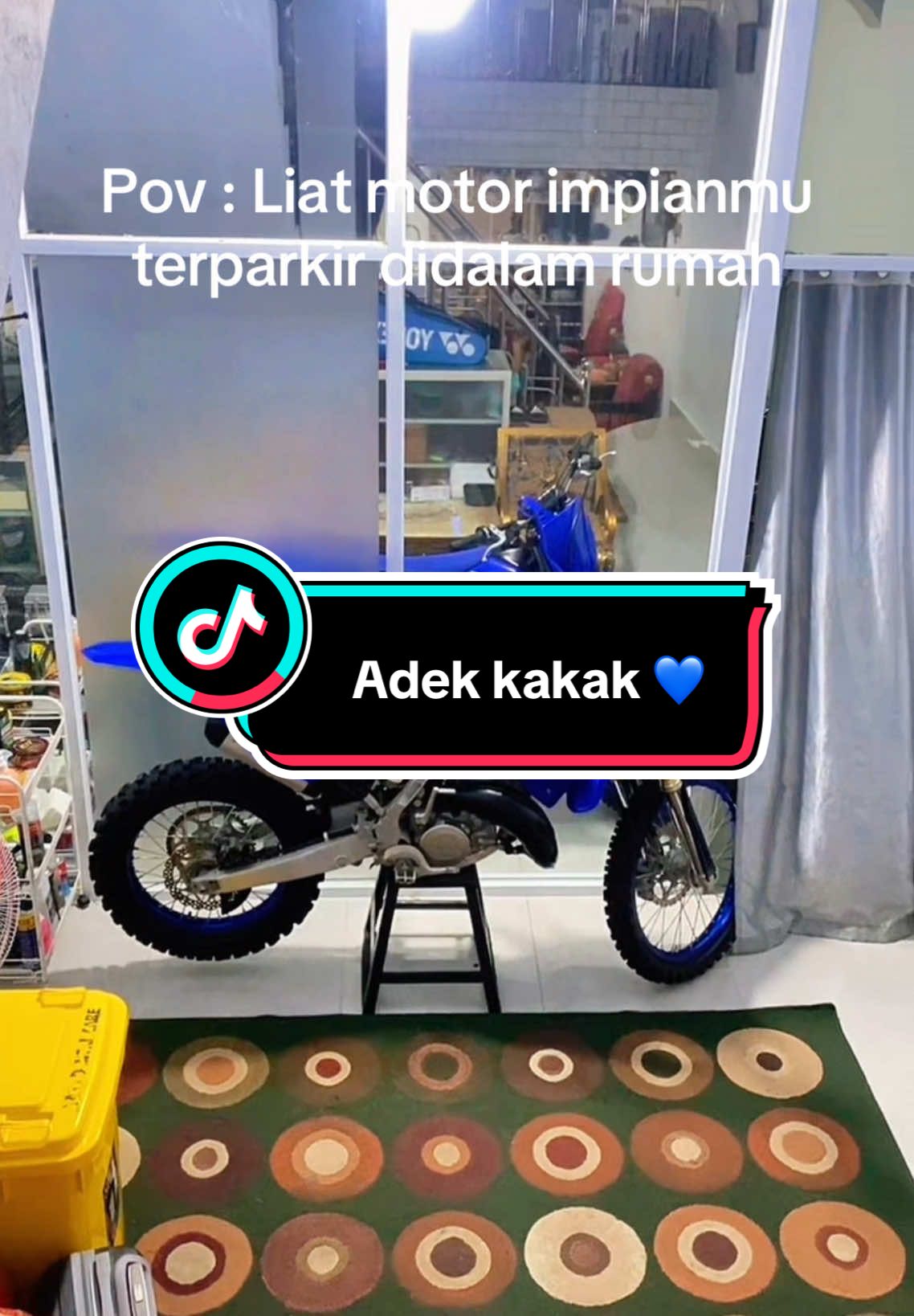 Pov : Liat motor impianmu terparkir didalam rumah #Yz125💙 #yamaha125x #2taklovers #yzfamily #2stroke #lossantos #vibes #yz2023 #adventure #dirtbike #fypviral #trailadventure_sulawesi 