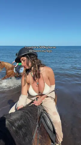 Riesco a tenere un cavallo di 500kg tra le gambe non ho paura di te