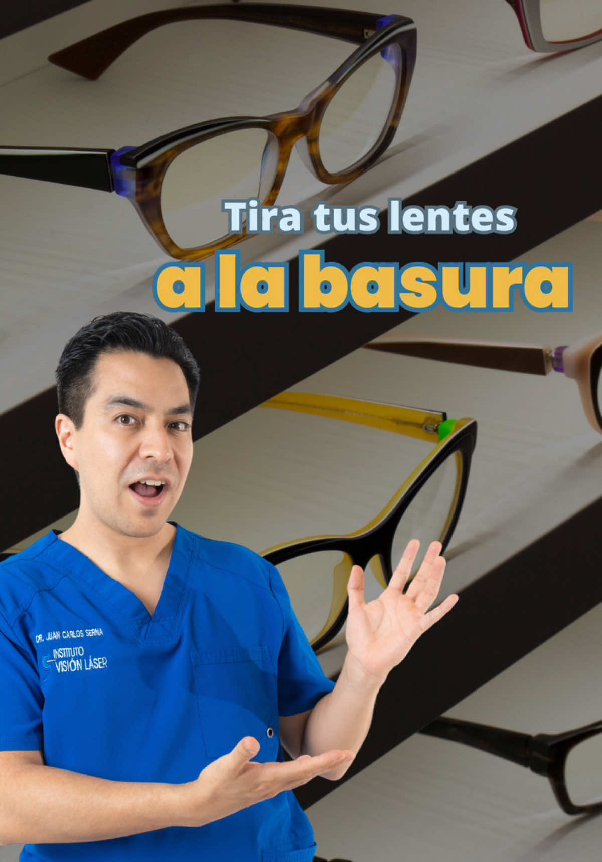 Dile adiós a los lentes de fondo de botella. 🗑️ Hoy, la solución se lleva por dentro: los lentes intraoculares ICL cambiaron el juego. Visión clara, sin sacrificar tu estilo. #LentesICL #CirugíaVisual #AdiósLentes #VisiónPerfecta #CambioDeVida #ICLLifestyle