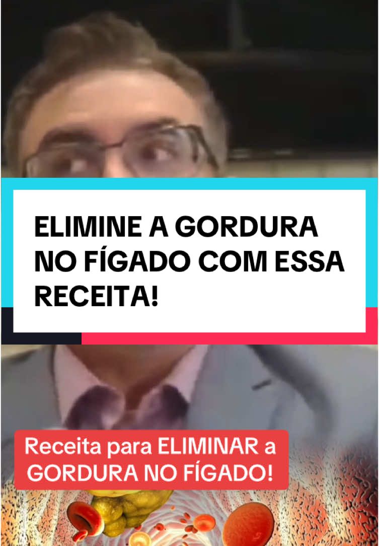 Elimine a gordura no fígado com essa receita! #gorduranofigado #tiagorocha #saude #figado #figadogorduroso 