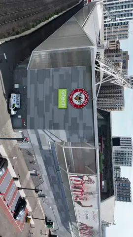 📍Brentford Fc, Gtech Stadium 🏟   @Brentford Football Club #brentfordfc #brentford #stadium #football #footballstadium #drone #dji #dronevideo #fyp #for #foru #foryoupage❤️❤️  #fypageシ 