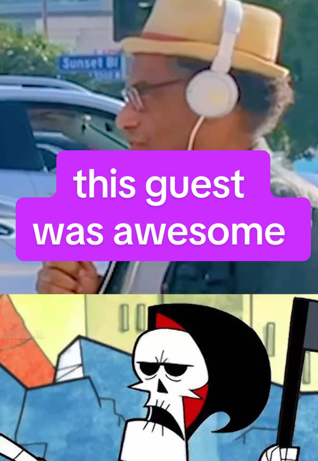 doing a podcast with strangers on the street brings you truly amazing guests like Greg. full interview with Greg on our newest episode with guest cohosts Ben and Emil. go watch on YT or listen on podcast apps! #podcast #cartoonnetwork #CrashBandicoot #interview #funny #grimadventuresofbillyandmandy #cartoon 